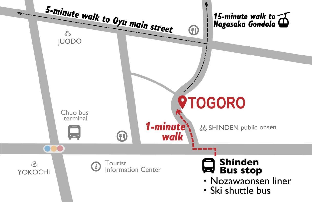 Togoro Hotell Nozawaonsen Eksteriør bilde
